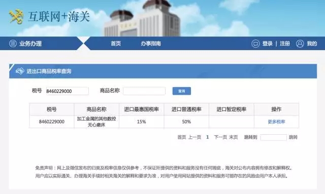 如何查詢進出口報關進出口稅率？